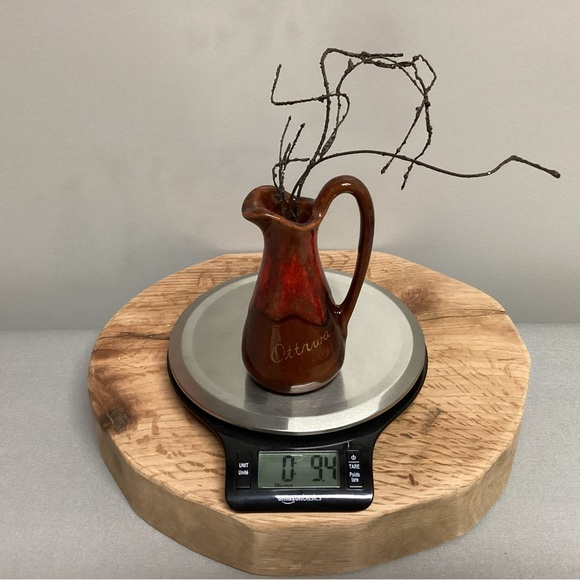 Ceramic Crafted Mini Pouring Pitcher - Vase - Decor Piece - Ottawa logo - Nice - Picture 11 of 12